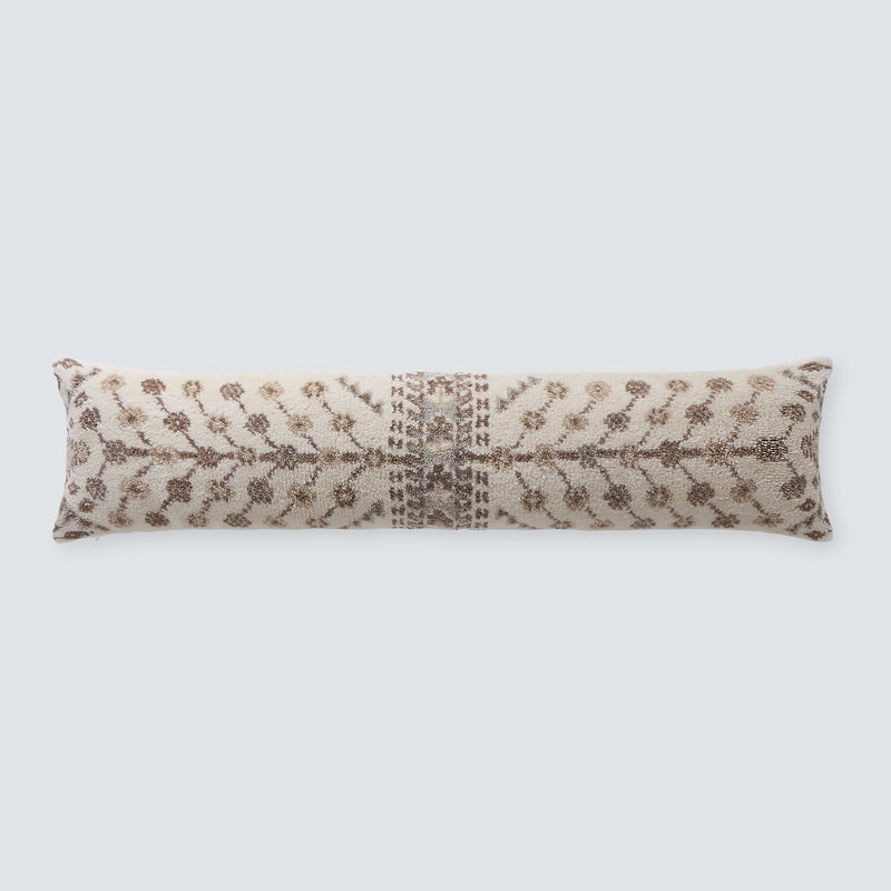 Emilia Hand-Knotted Lumbar Pillow