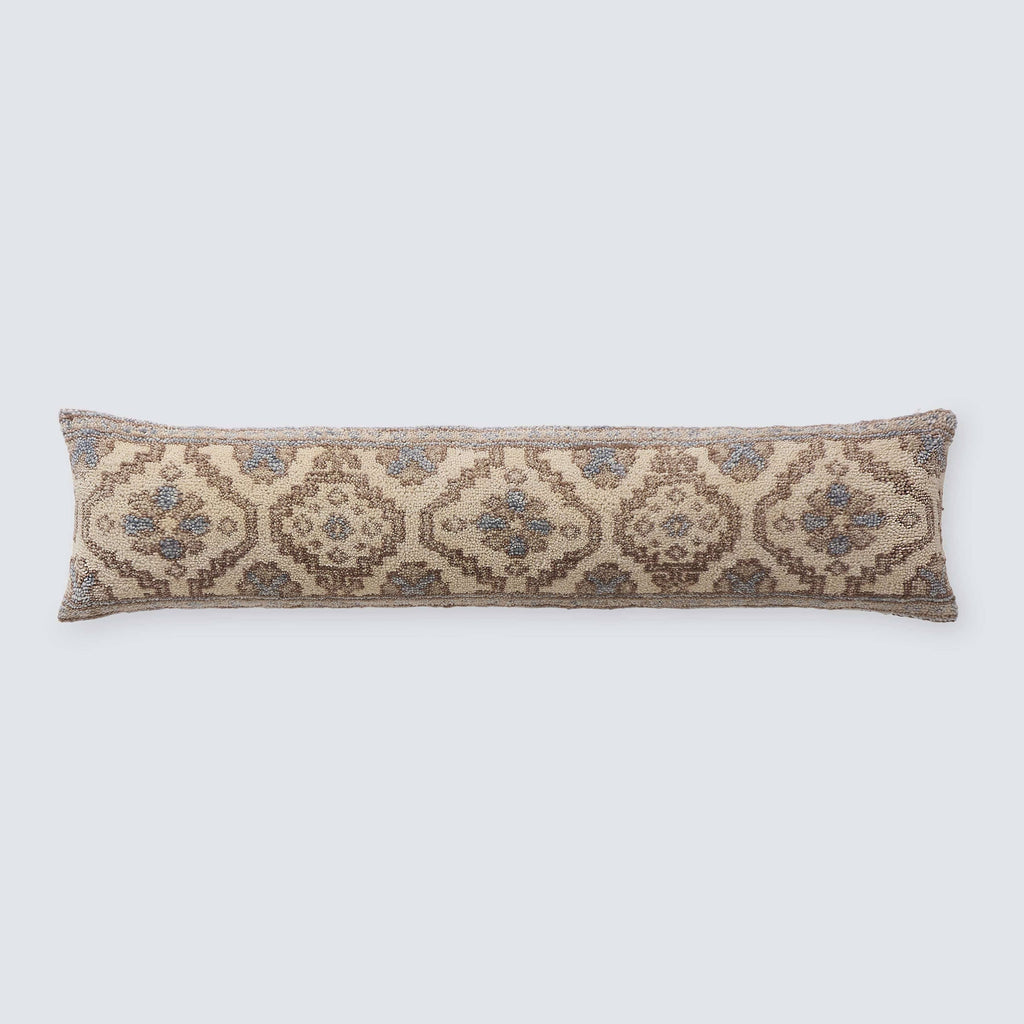Mabel Hand-Knotted Lumbar Pillow