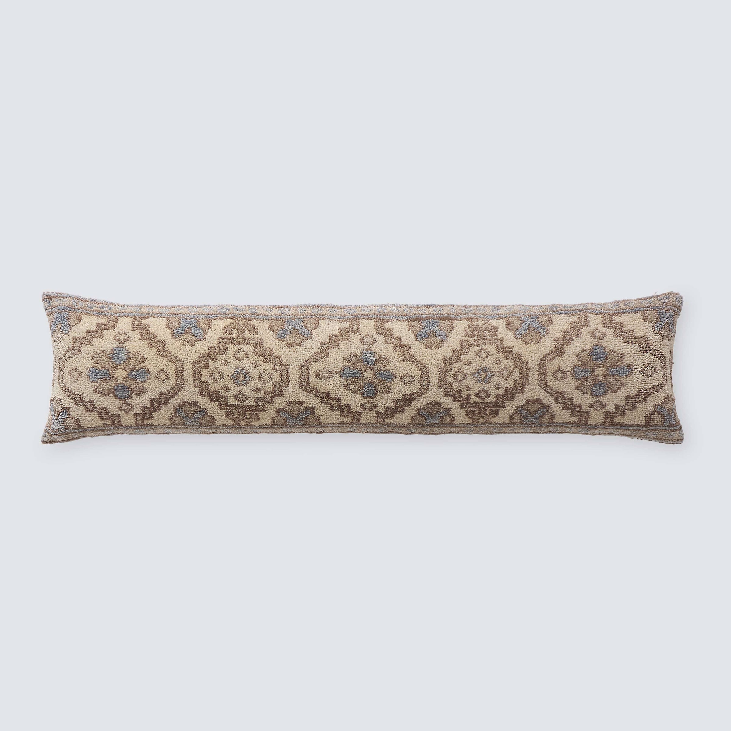 Mabel Hand-Knotted Lumbar Pillow