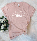 Meow Cat - Funny Nerd Cat Cute Sassy Introvert T-Shirt