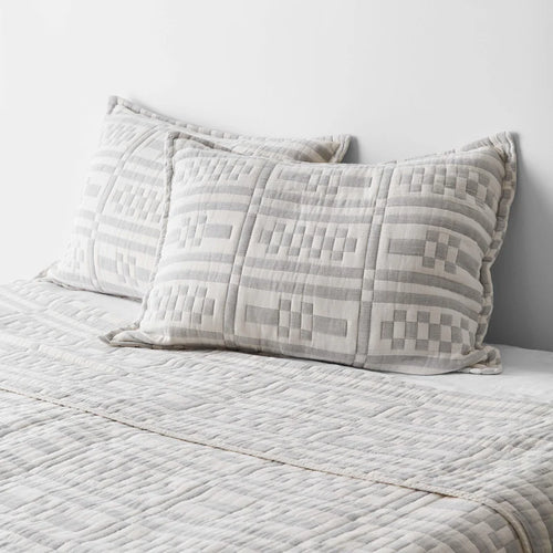 Alegria Organic Cotton Quilted Shams