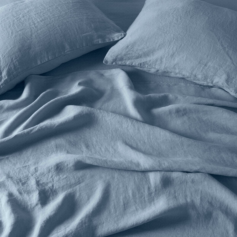 Stonewashed Linen Pillowcases