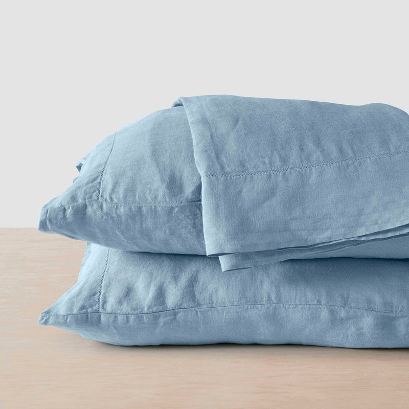 Stonewashed Linen Pillowcases