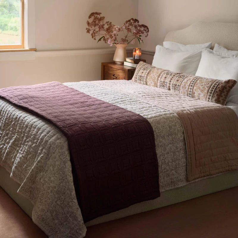 Lianna Block Print Quilt