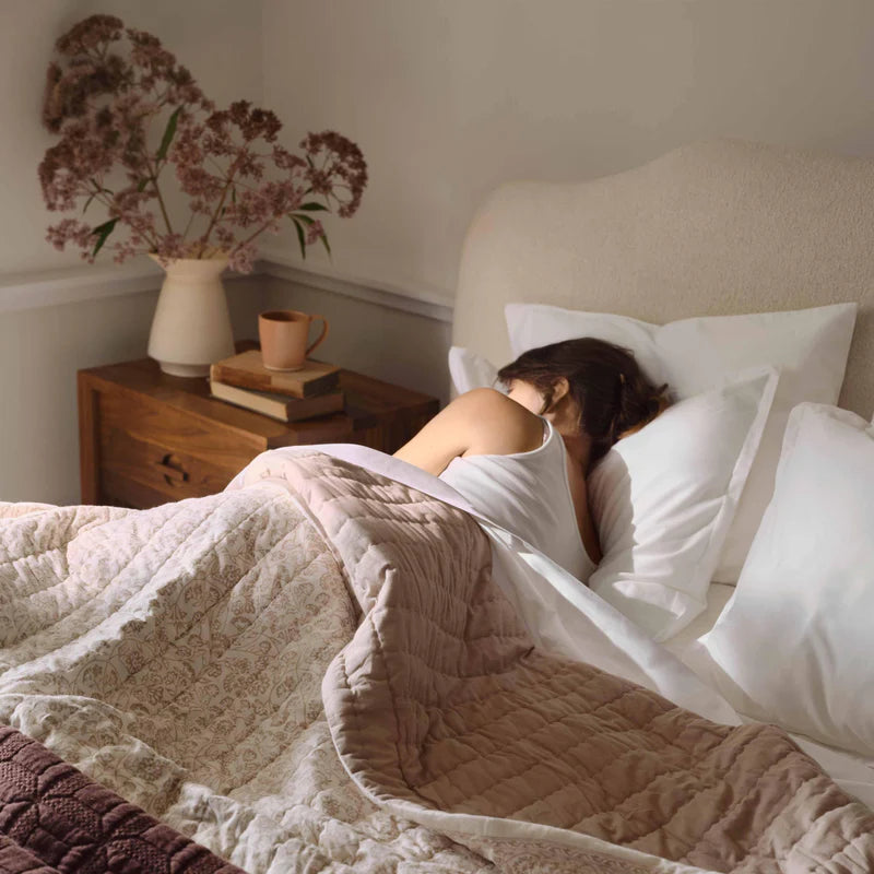 Lianna Block Print Quilt