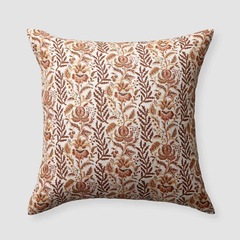 Lia Block Print Pillow
