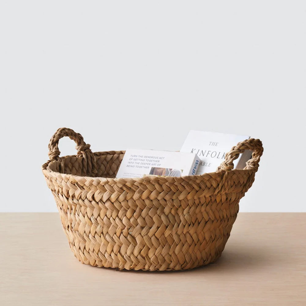 Totora Floor Basket