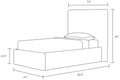 Alpine Bed - Tall Headboard