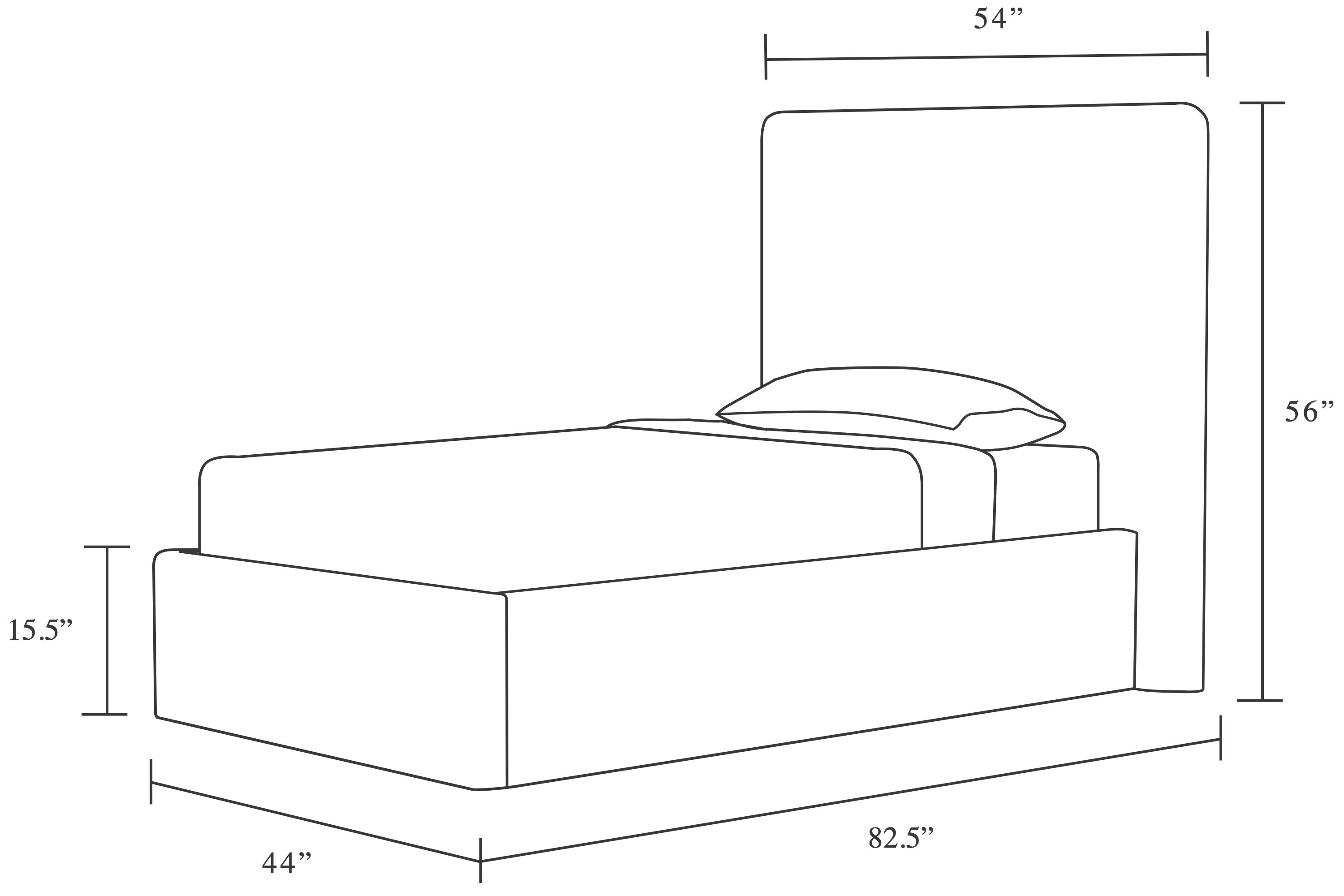 Alpine Bed - Tall Headboard