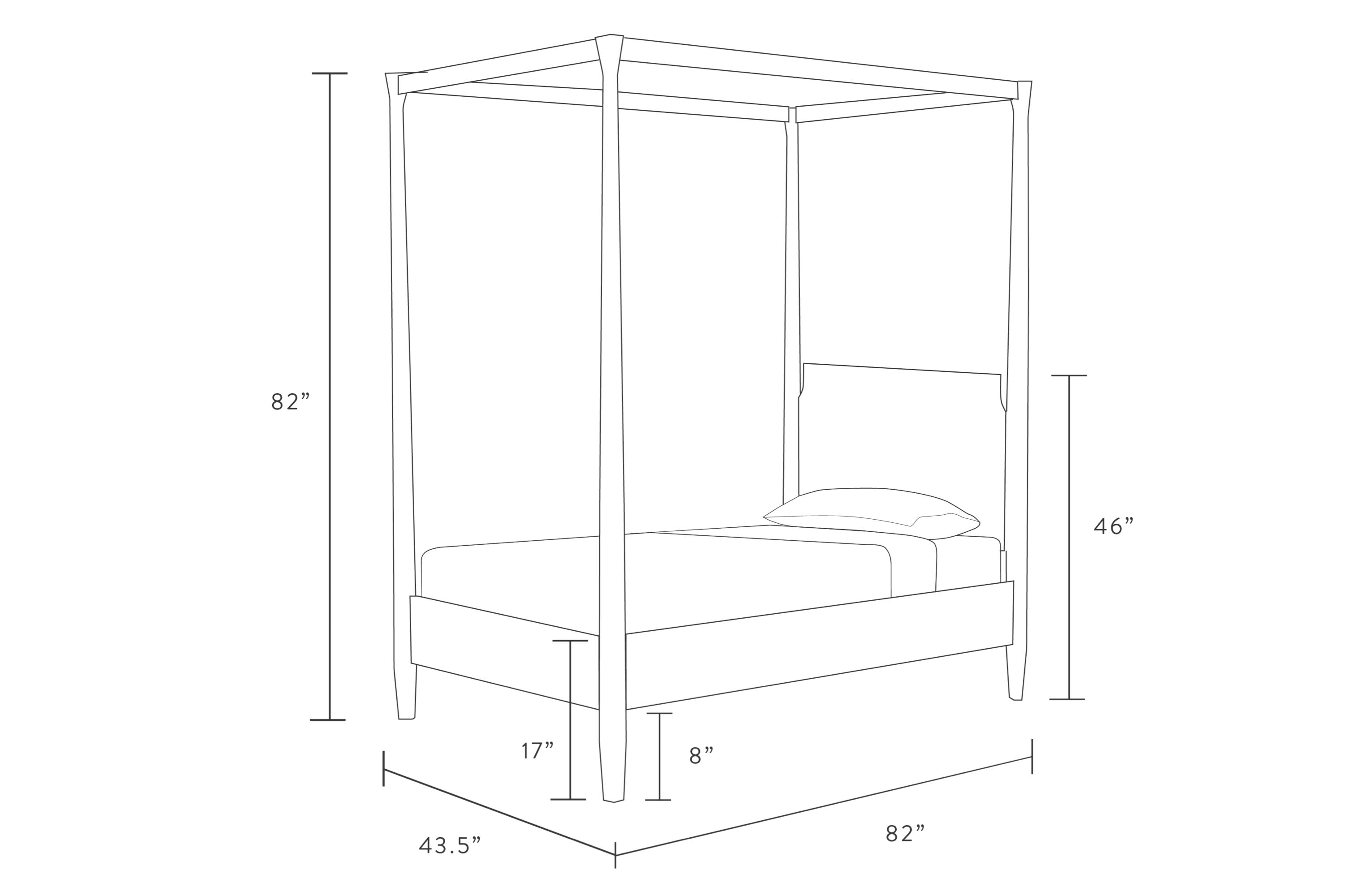 Shenandoah Canopy Bed
