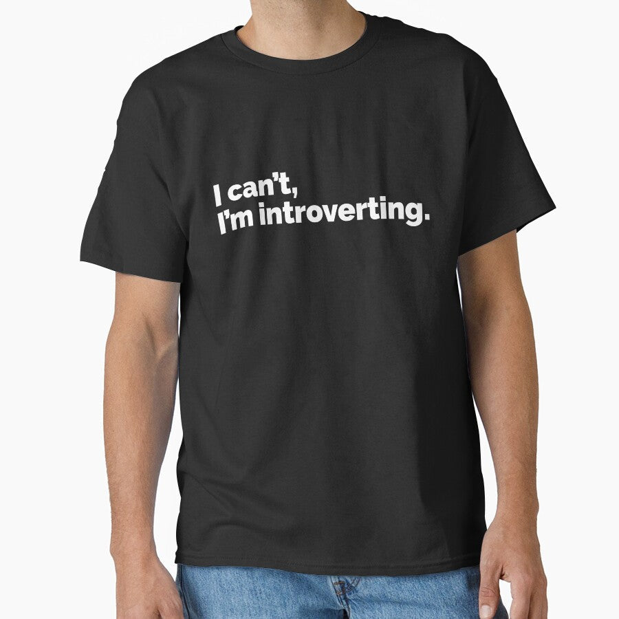 I cant Im introverting by 23mangoes Unisex T-shirt, Sweatshirt, Hoodie, Long Sleeve Tee