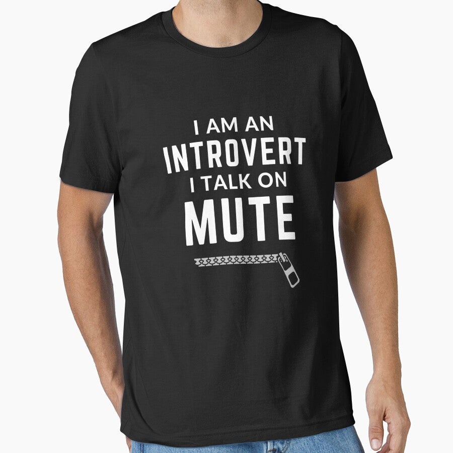 people should seriously stop expecting normal from me I AM AN INTROVERT - I TALK ON MUTE [P-M 1B] by HIPNOTIZAR CRAFTS