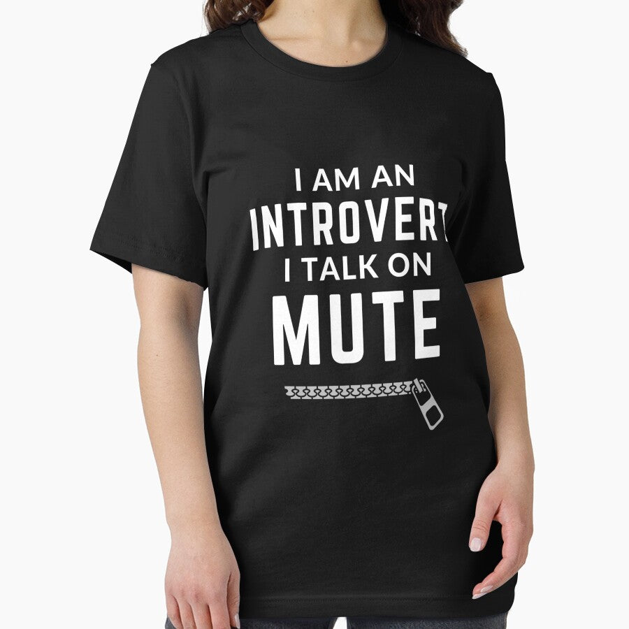 people should seriously stop expecting normal from me I AM AN INTROVERT - I TALK ON MUTE [P-M 1B] by HIPNOTIZAR CRAFTS