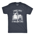 Mens I Have Lived A Thousand Lives T Shirt Funny Video Gaming Role Playing Unisex T-shirt, Sweatshirt, Hoodie, Long Sleeve Tee